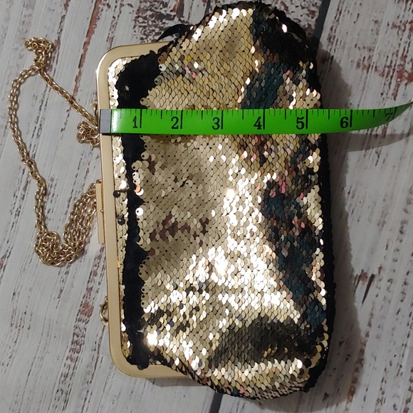 TRACEE ELLIS ROSS SEQUIN FORMAL BAG - Picture 7 of 7